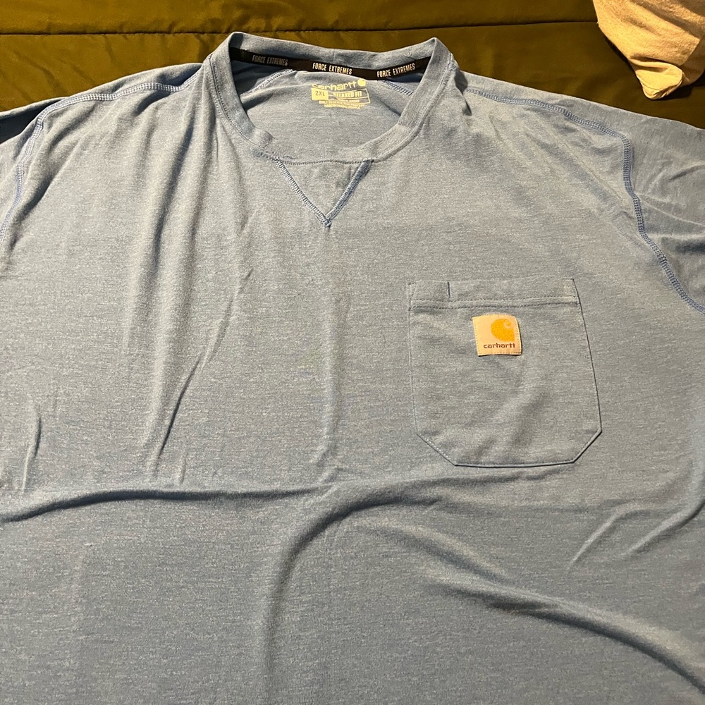 Carhartt Blue Short Sleeve Tee